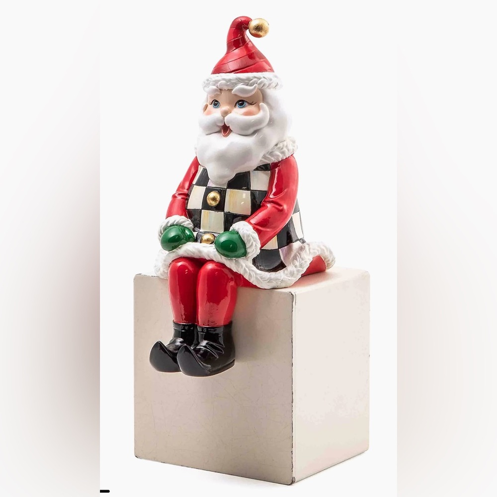 MacKenzie-Childs Granny Kitsch Santa Stocking Hook - Picture 3 of 15